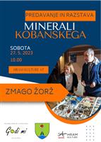 Minerali Kobanskega – predavanje z razstavo