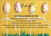 Natečaj za najvšečkan pirh