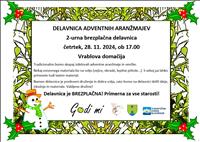 Brezplačna delavnica adventnih aranžmajev