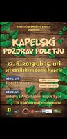 KAPELSKI POZDRAV POLETJU
