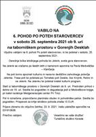 6. pohod Po poteh starovercev bo potekal na Jelenk. Na poti bomo spoznali kulturno in naravno dediščino zahodnega pobočja Jelenka. Kratek kulturni program bo kulinarično obarvan. 6. pohod Po poteh starovercev