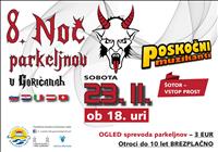 8. Noč parkeljov v Goričanah