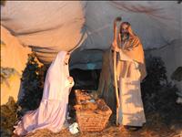 Predstava Božična noč pri Ivanovem izviru na Razkrižju