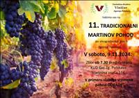 MARTINOV POHOD, v soboto, 9.11.2024, ob 7.30