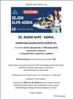 Predstavitev na Sejmu Alpe Adria 2025