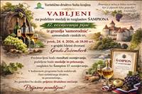 Podelitev medalj in razglasitev ŠAMPIONA 17. ocenjevanja pijače iz grozdja samorodnih vinskih trt